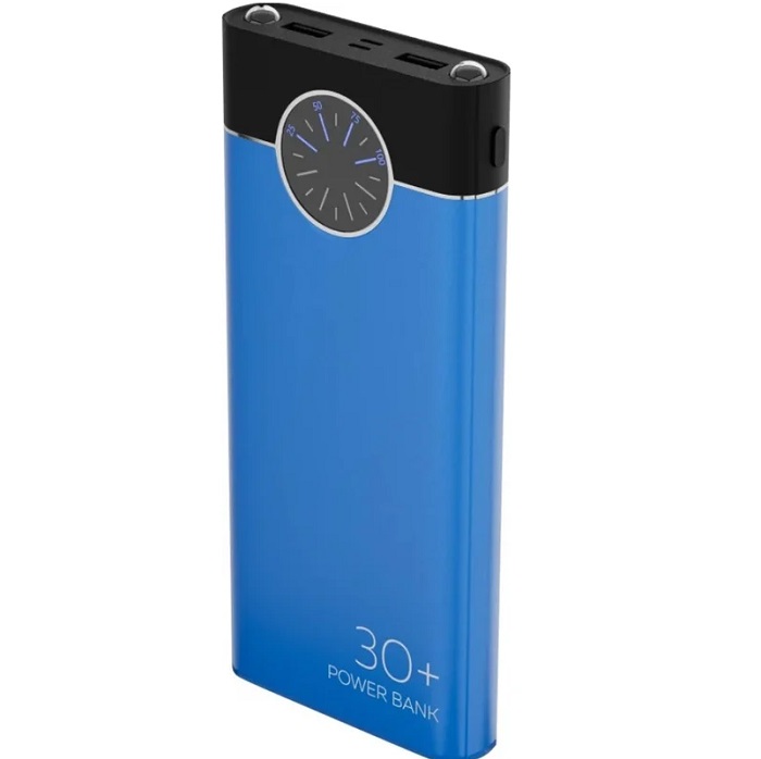 Внешний АКБ MORE CHOICE PB40-30 (30000mAh) Blue