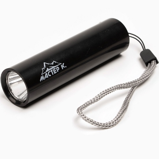 Фонарь ручной аккумуляторный, 300 лм, 3 Вт, 500 мАч, OSI, 3 режима, USB   9094007