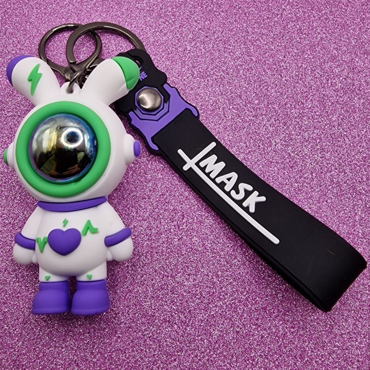 Брелок с ремешком Заяц, Космонавты