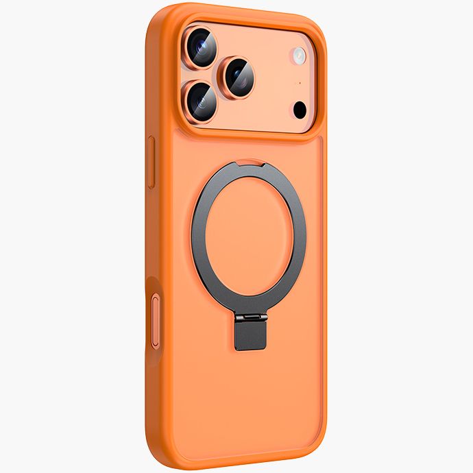 Задняя накладка KEEPHONE MAGICO MAGSAFE CASE WITH HOLD RING для iPhone 17 PRO (ORANGE)