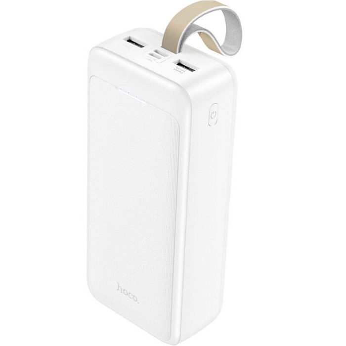 Внешний аккумулятор HOCO J111B Smart (30000mAh) белый