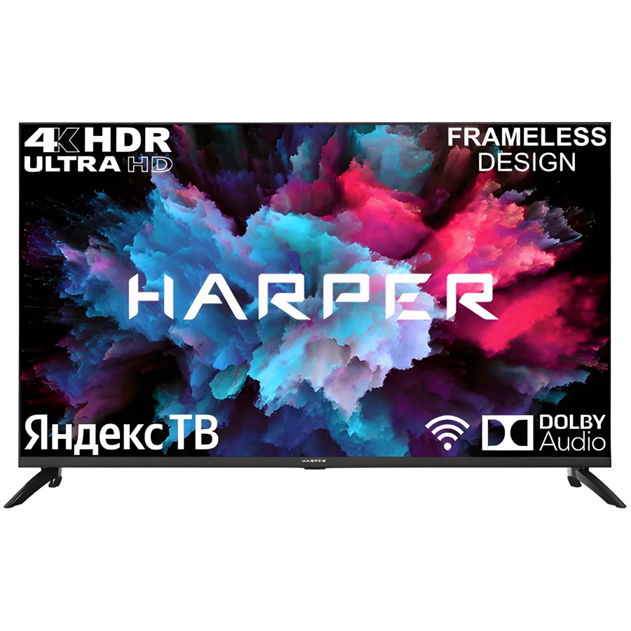 Телевизор HARPER 43U750TS (UHD/ Яндекс-ТВ), 43"