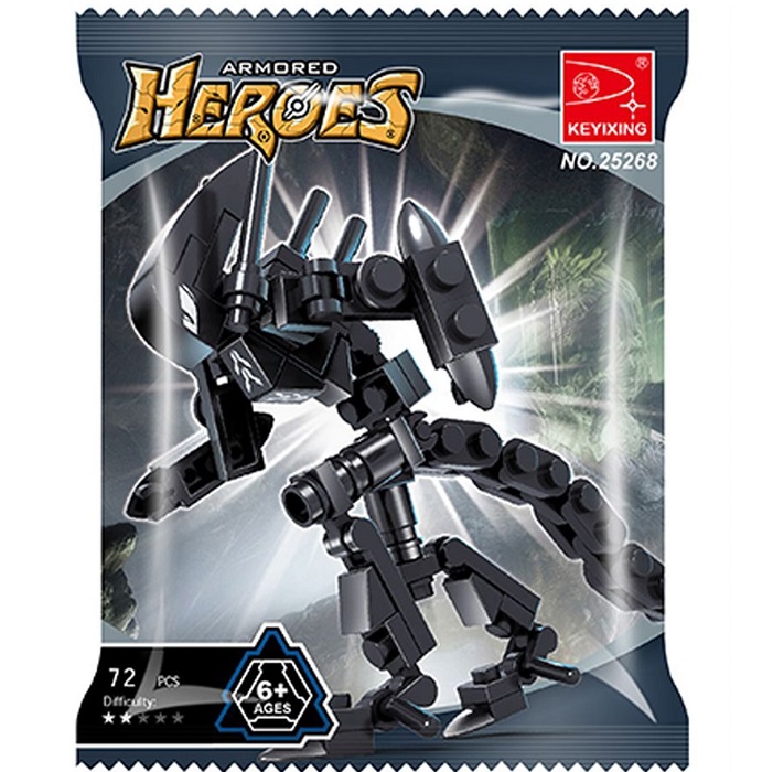 Конструктор Капитан «Агрессор», 72 детали 830767