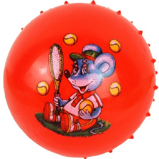 Мяч массажный 25 см 141-2127К