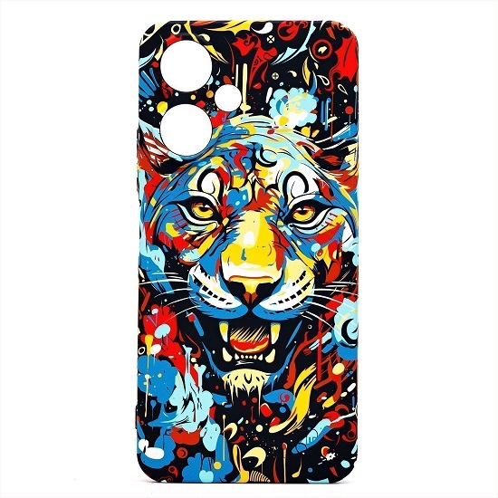 Задняя накладка Luxo Creative для Xiaomi Redmi 13C 5G/Poco M6 5G (113) (multicolor) (229740)
