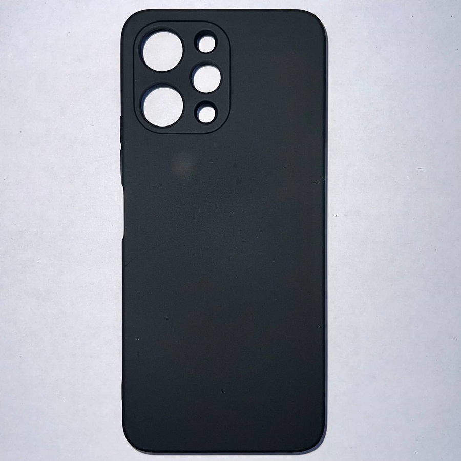 Силиконовый чехол NANO для Xiaomi Redmi 12 (4G) черный