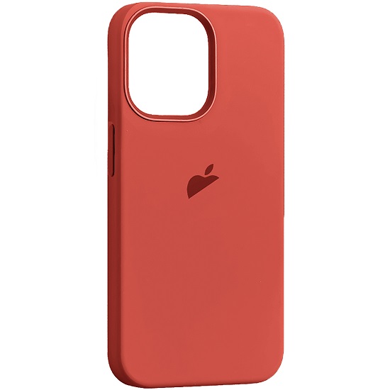 Силиконовый чехол SILICONE CASE для iPhone 15 Pro Max (MagSafe + анимация NFC Clear) c LOGO Guava