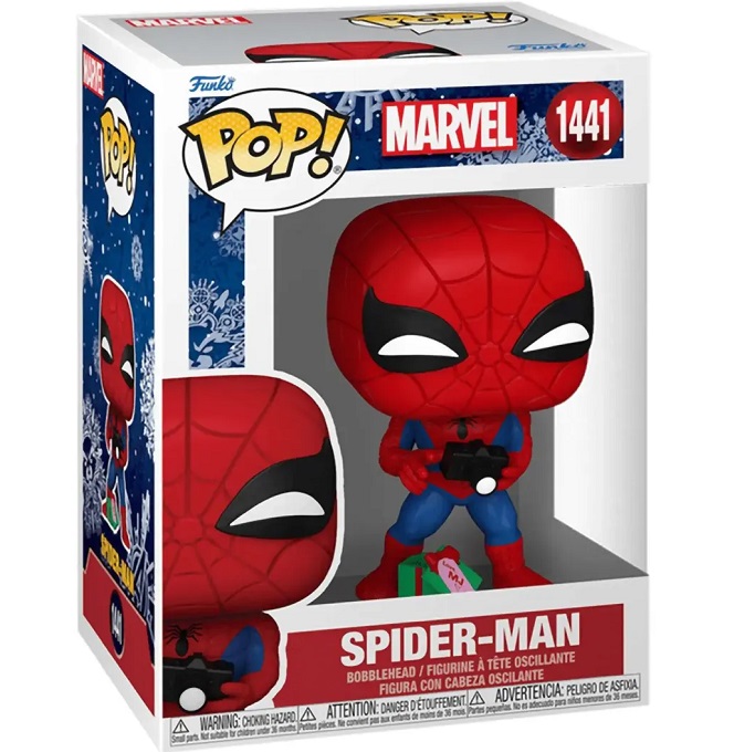 Фигурка Funko POP! Bobble Marvel Spider-Man with Gift (1441) 82877
