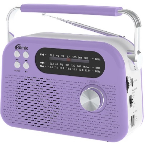 Радиоприёмник RITMIX RPR-045 LAVENDER
