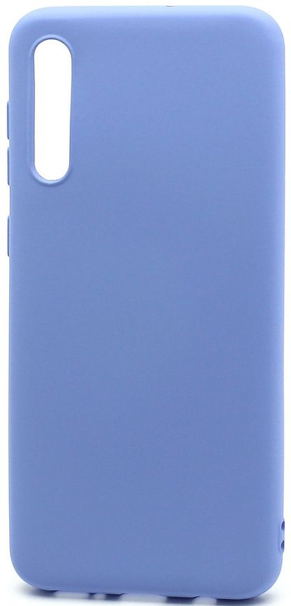 Задняя накладка Silicone Case NEW ERA для Samsung Galaxy A50/A30S/A50S голубой