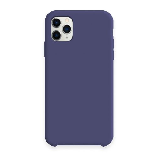 Силиконовый чехол SILICONE CASE для Iphone 11 Pro Max  №62 лиловый металлик
