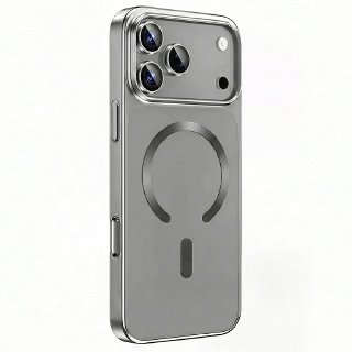 Задняя накладка KEEPHONE MOCOCO MAGSAFE CASE для iPhone 17 PRO MAX, SILVER