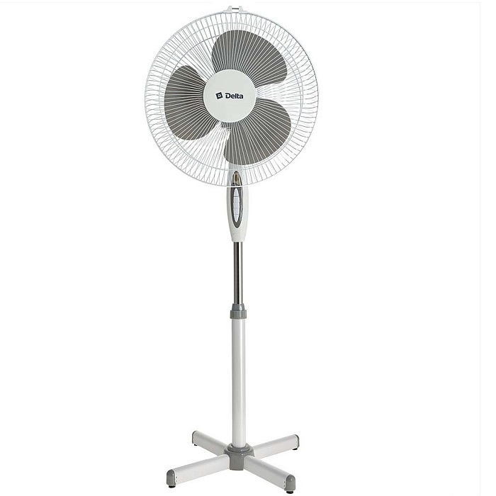Вентилятор DELTA DL-005N белый с серым