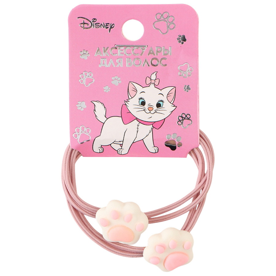 Резинка для волос «Лапка», набор 2 шт., Коты аристократы 10894796