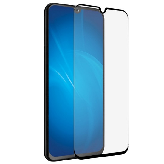 Противоударное стекло DF для Samsung Galaxy A52 (4G/5G) DF sColor-116 (black)