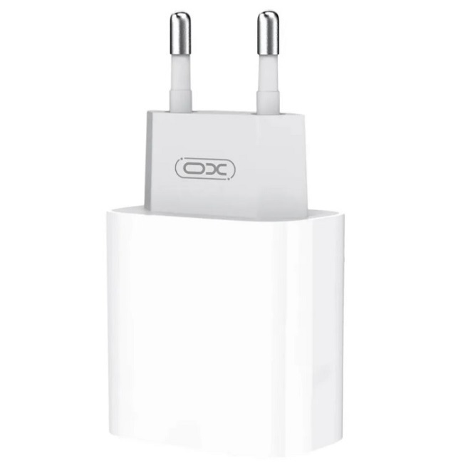 Сетевое ЗУ Type-C 3A XO-L77 20W, белое