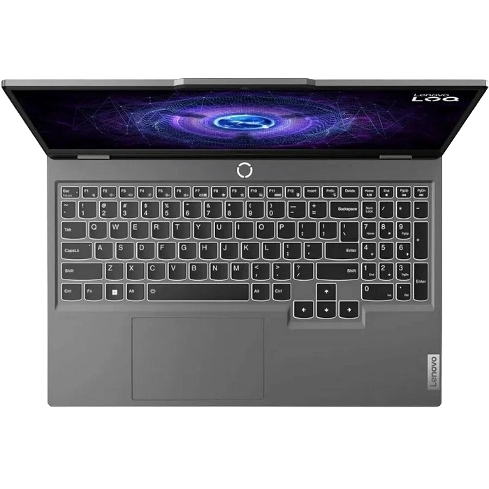 Ноутбук игровой 15.6" Lenovo LOQ 15IAX9 (Intel Core i5-12450HX/ 16 ГБ/ SSD 512 ГБ/ RTX 4060/ DOS) (83GS00ENRK), серый