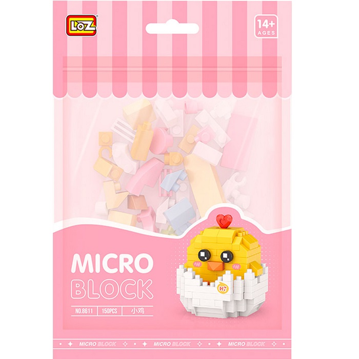Конструктор LOZ 8611_MK Цыпленок в скорлупе