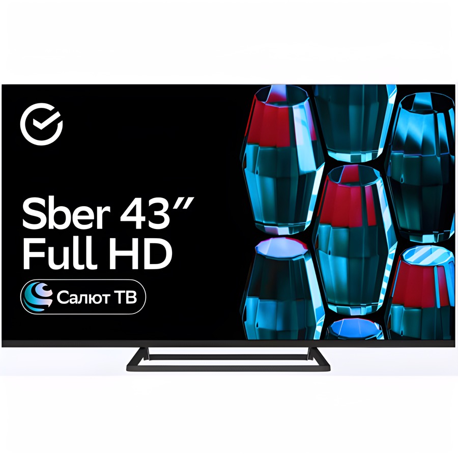 Телевизор Sber SDX-43F2128 (FHD/ Сбер-ТВ) 43"