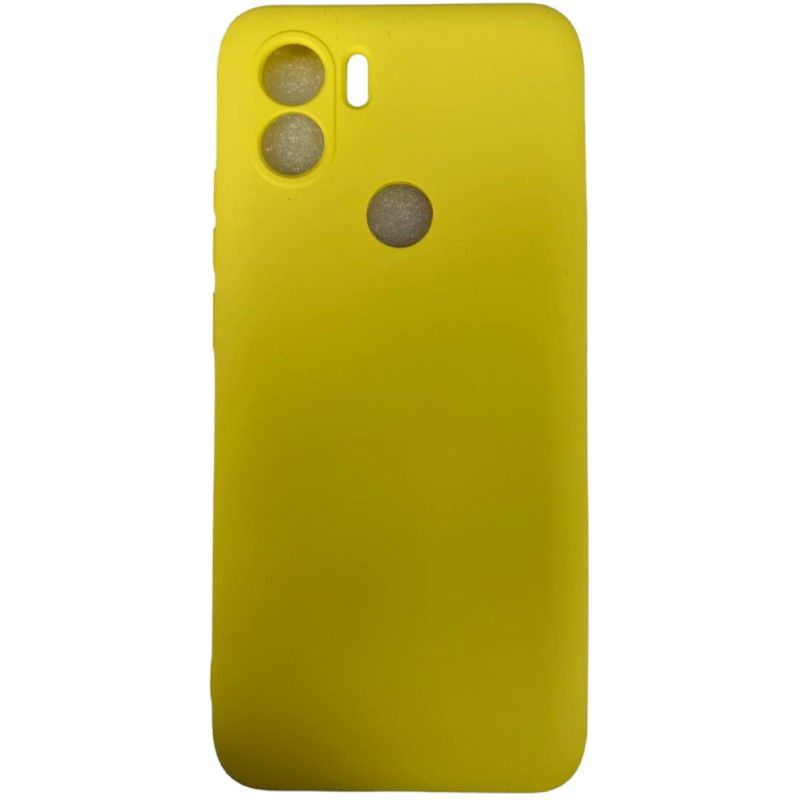 Задняя накладка SILICONE COVER для Xiaomi A1+ №06 Желтый