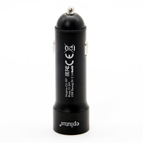 Авто ЗУ 1USB EPLUTUS CU-501