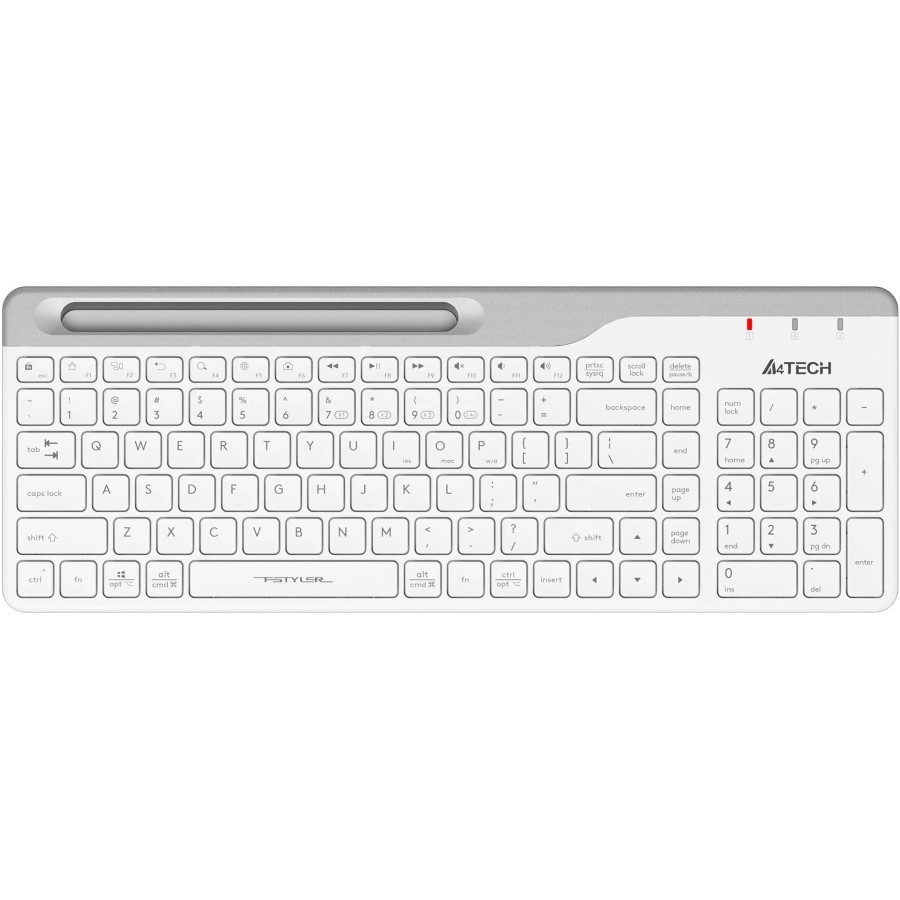 Клавиатура A4TECH Fstyler FBK25 белый