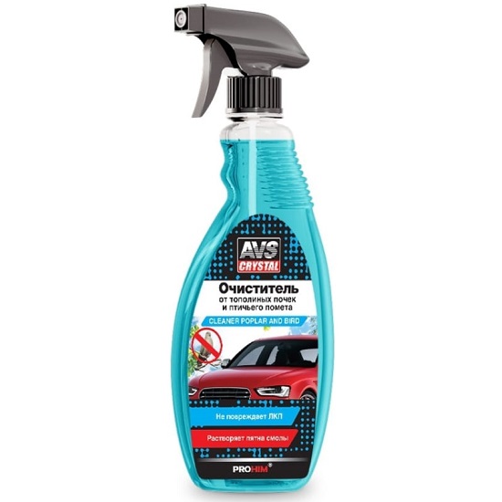 Очиститель от тополиных почек и птичьего помета AVS AVK-056, 500мл