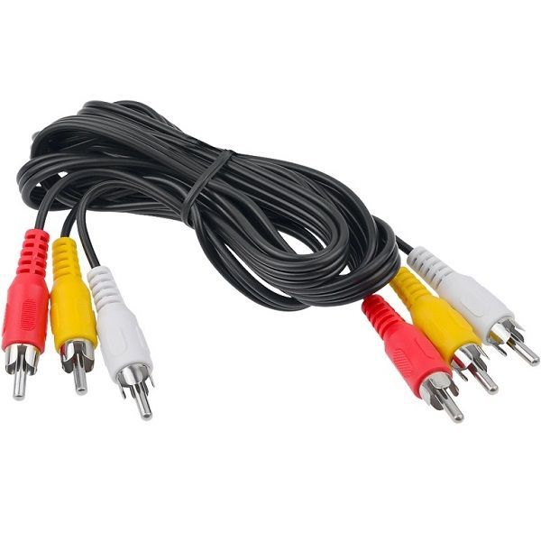 Кабель 3RCA <--> 3RCA  1.5м VIXION PRO VX-41 черный