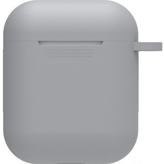Силиконовый чехол TECHNOTR для Airpods серый