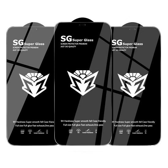 Противоударное стекло NONAME для SAMSUNG Galaxy A32 (4G), Z WARRIOR, черное, полный клей, в техпаке