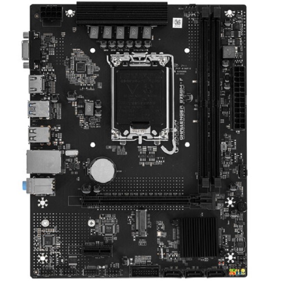 Материнская плата Maxsun MS-Challenger B760M-F WIFI B760, LGA1700, 2*DDR4, 1*PCIEx16, 1*PCIEx1, 1*M.2, 6*USB3.2Gen1, 4*USB2.0, 3*SATA3.0, 1G, DP, HDMI