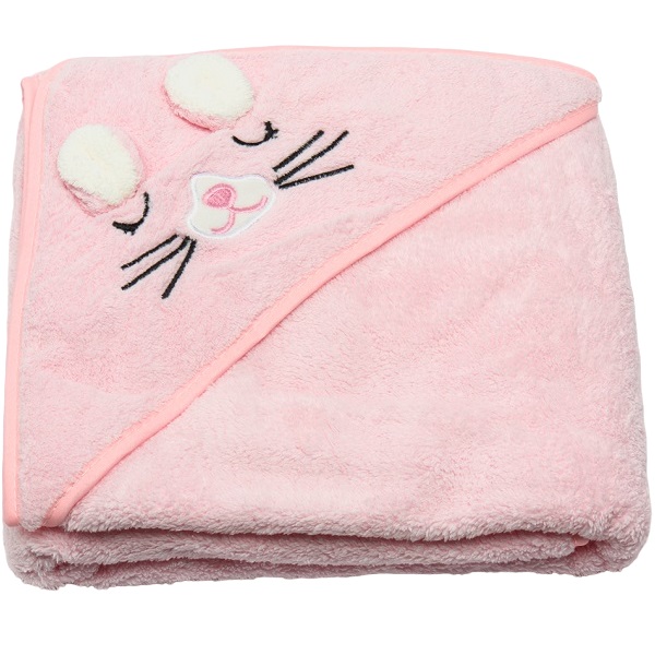 Уголок детский 80*80 "Зверята" микрофибра, розовый