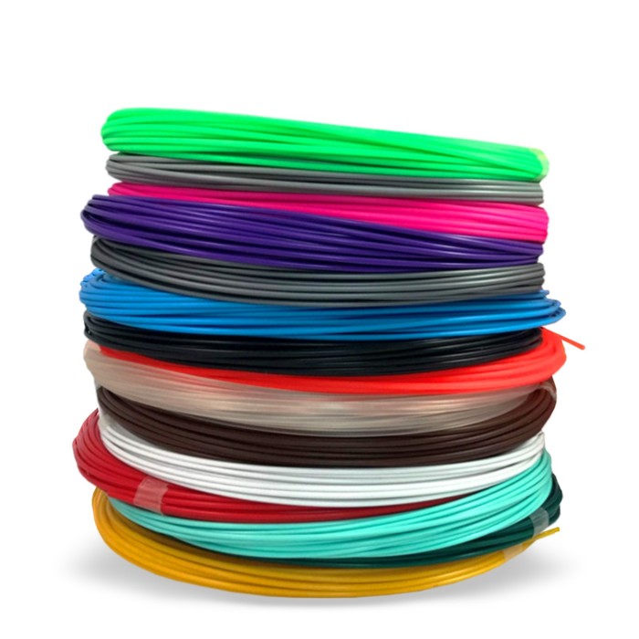 Пластик PLA для 3D ручки AmazingCraft, 15 цветов по 10 м   9511950