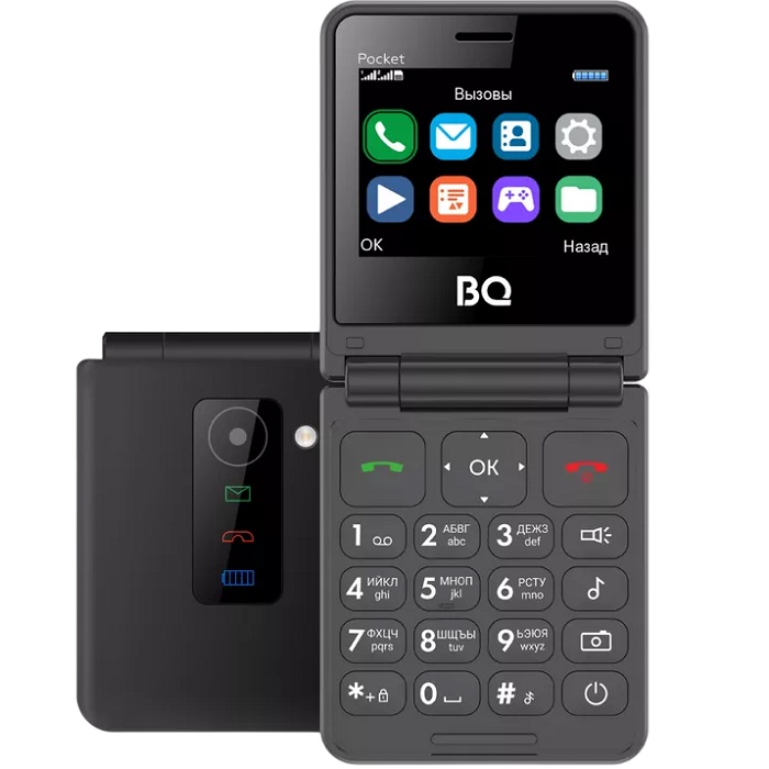 Телефон BQ 2456 Pocket Black
