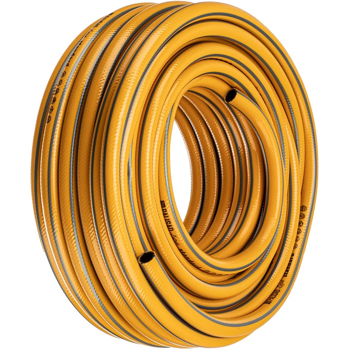 Шланг поливочный армированный 3 слойный "Standard" 1/2", 25м, LUXE// Palisad 67654