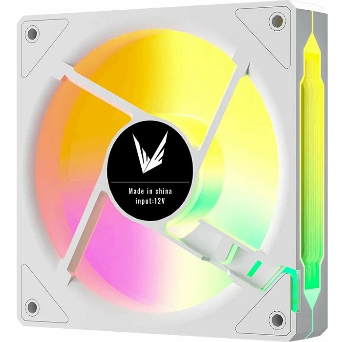 Вентилятор для корпуса Formula Floe 12WH ARPW Reverse ARGB белый, 120 мм, 1500 об/мин, 20.15 дБ, 4 pin