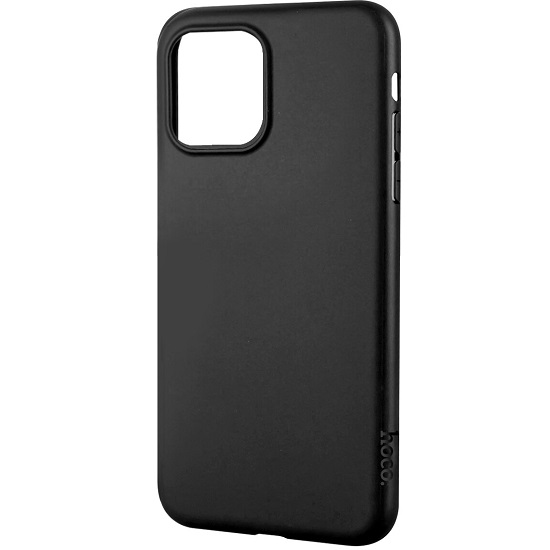 Силиконовый чехол HOCO для iPhone 12 Mini  TPU черный (Creative Case)