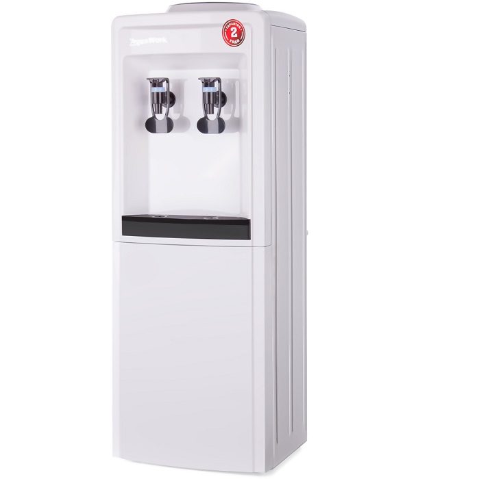 Кулер Aqua Work 0.8-LWR напольный белый/черный