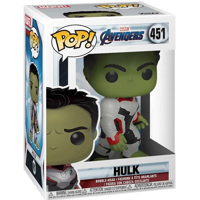 Фигурка Funko POP! Bobble Marvel Avengers Endgame Hulk (451) 36659