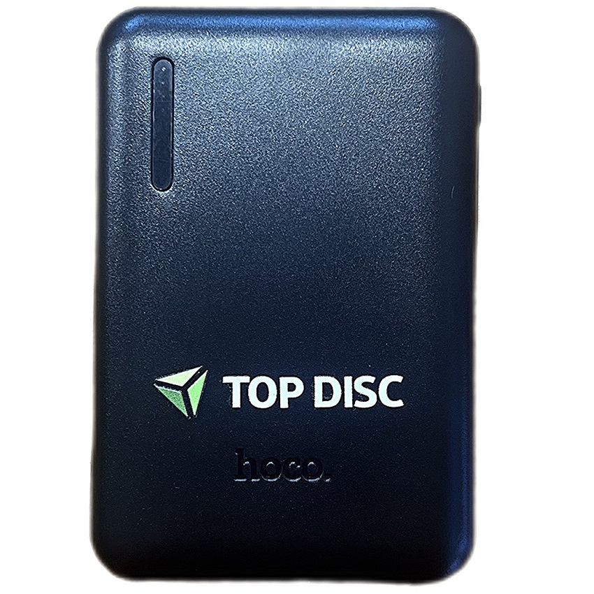 Внешний АКБ HOCO J115 Journey (5000mAh) чёрный, с логотипом