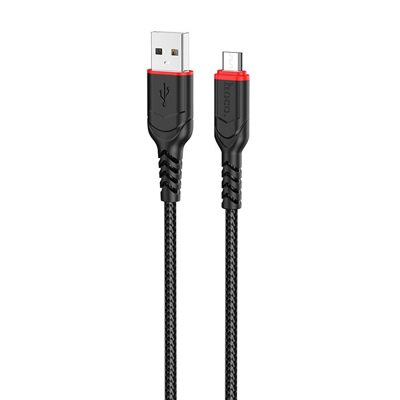Кабель USB <--> microUSB  3.0м HOCO X59 Victory черный