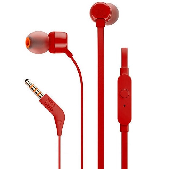 Наушники JBL TUNE 110 Red