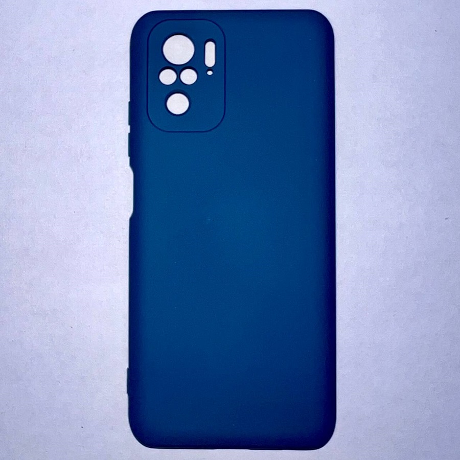 Силиконовый чехол NANO для Xiaomi Redmi NOTE 10 4G/NOTE 10S/POCO M5S темно-синий
