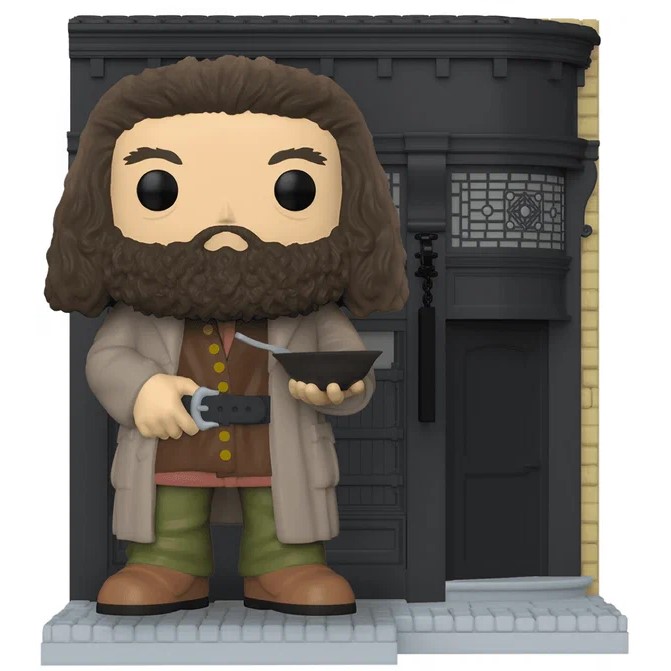 Фигурка Funko POP! Deluxe Harry Potter Diagon Alley Rubeus Hagrid w/The Leaky Cauldron (Exc) 58134