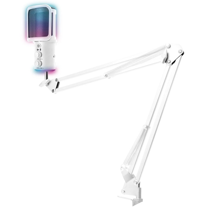 Микрофон RITMIX RDM-278 USB Gaming White