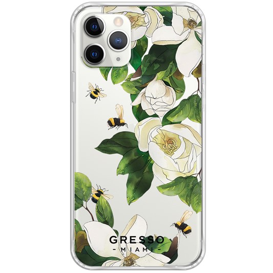 Задняя накладка GRESSO для iPhone 11. Коллекция "Flower Power". Модель "Lady Di"