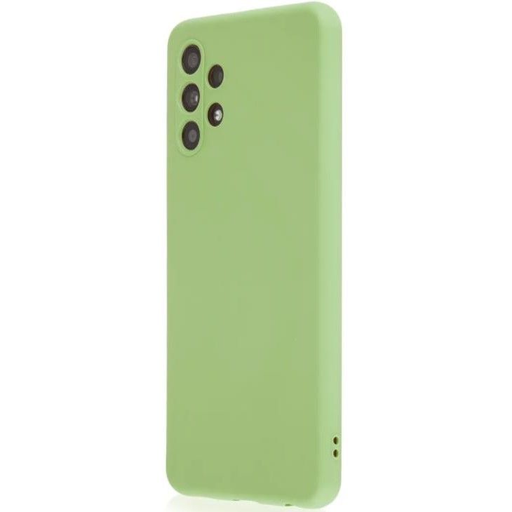 Задняя накладка SILICONE COVER для Samsung Galaxy A32 зелёный