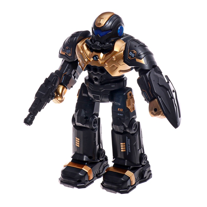 Радиоуправляемый робот «Герой», звуковые и световые эфф, цвет золотой 10538143