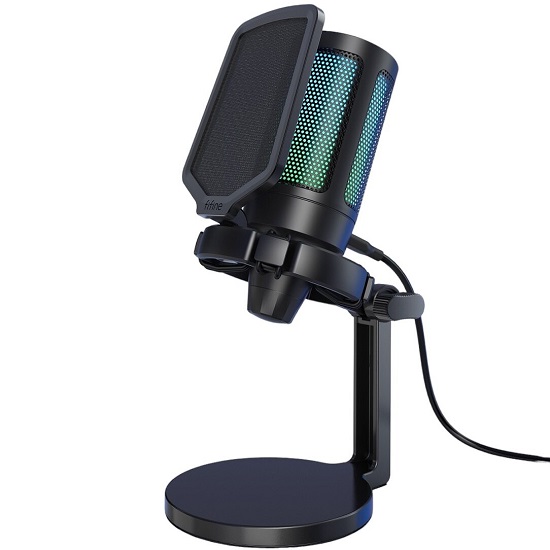 Микрофон Fifine AmpliGame A6 NEO черный