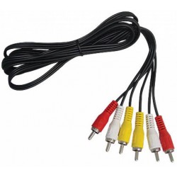 Кабель 3RCA <--> 3RCA  3.0м СИГНАЛ